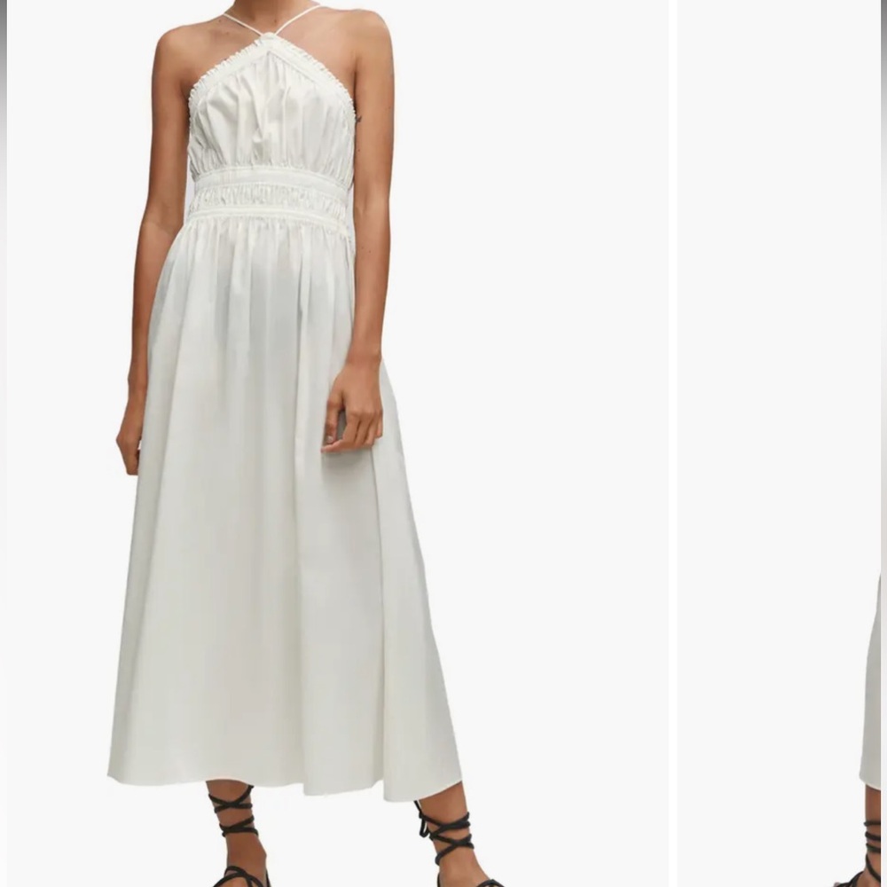 NWT Mango White  Dress color is off white